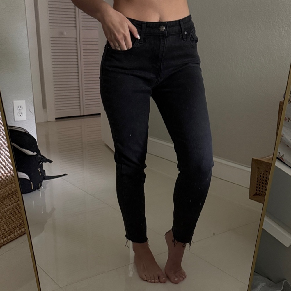 Signature by Levi Strauss Black Ankle Jeans